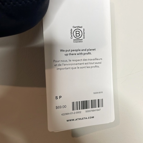 Athleta | Freestyle Camo High Neck Bikini Top Size Small NWT - Picture 3 of 5